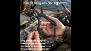 Kìm kéo giãn đa năng mới kìm tổ hợp thép không gỉ dụng cụ cắm trại tiện lợi hàng bán chạy