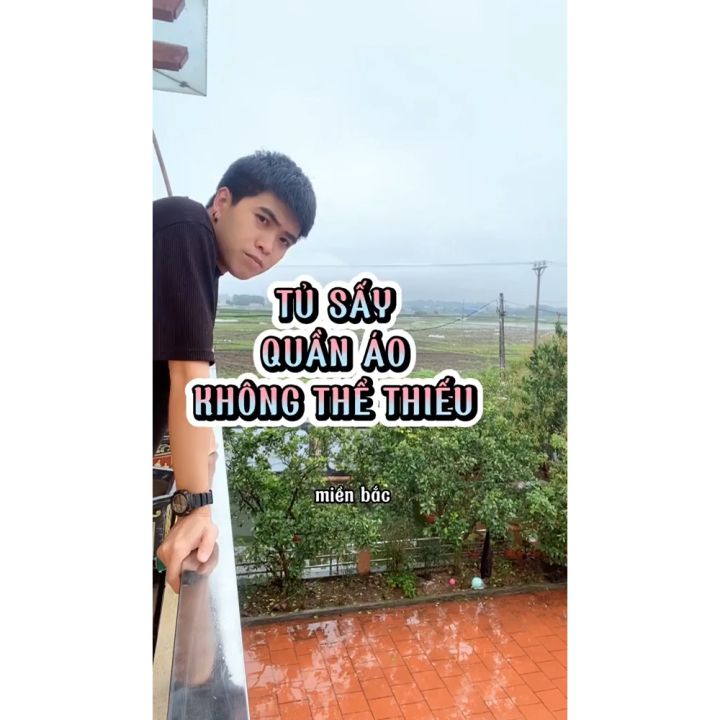 Tủ sấy quần áo, máy sấy quần áo CWELL D23 1.7M gấp gọn đa năng, công ...