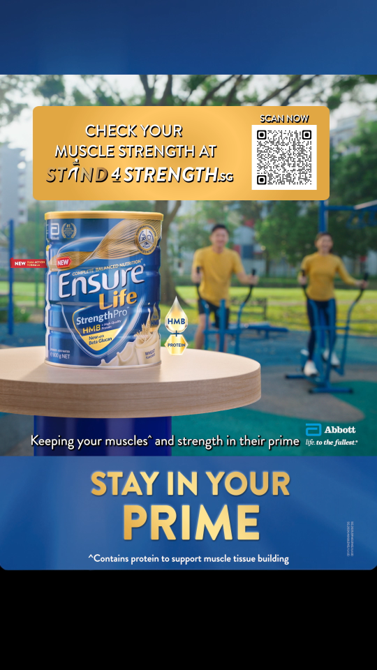[Bundle of 3] Ensure® Life StrengthProᵀᴹ Sucrose-Free Vanilla Flavor 800g