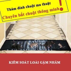 Keo dính chuột siêu dính dài 120cm miếng dán chuột bẫy chuột không ẩm ướt tái sử dụng nhiều lần không độc hại.