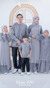SARIMBIT KELUARGA EKSIS 270 WIZZARD BLUE BY SEPLY / SARIMBIT KELUARGA SEPLY 2025 TERBARU GAMIS MEYRA 372 KOKO KASEO 244 KOKO ANAK KLIKO 180 GAMIS ANAK SELIA 175 NIGHT SKY
