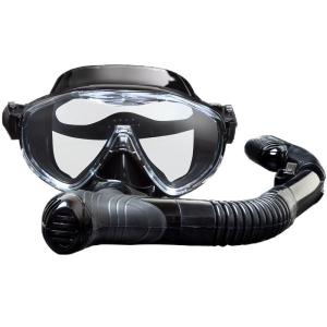 WATERTIME | Dry Diving Mask Snorkel Fins Snorkeling Set