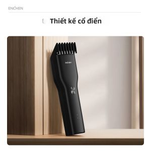 Enchen | Máy Cắt Tóc Điện Không Dây Chuyên Nghiệp ENCHEN Dành Cho Nam Máy Cắt Tóc Bằng Gốm Sạc Nhanh Type-C Có Vòi Phun Dạng Ống Lồng Sử Dụng Ướt/khô