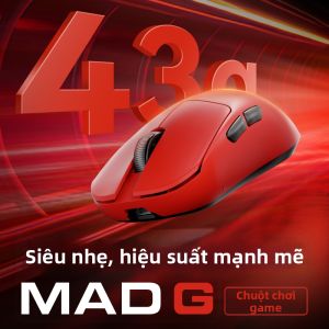 MEIJIAZHI | Chuột Gaming Không Dây Siêu Nhẹ Hai Chế Độ Kết Nối