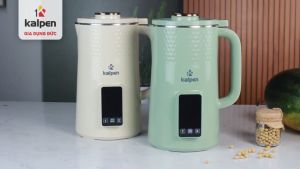 Máy xay nấu và làm sữa hạt mini Kalpen H3 H4 1000ml công suất 1150W menu 12 chương trình chuẩn Đức bảo hành 2 năm