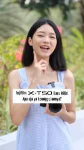 FUJIFILM X-T50 KAMERA MIRRORLES BODY ONLY - BLACK