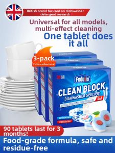 FEDUIIO | Three-in-One Dishwasher Cleaner for Specific Machines and Sinks