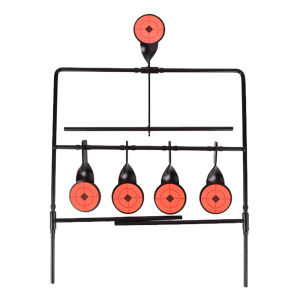 Rotating Metal Target Stand Portable Shooting Training Iron Targets Difficulty Gradually Increasing Duel Target