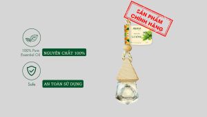 Chai Tinh Dầu Lá Xông Khử Mùi Treo Xe Thơm Phòng ABURA 8ml Tinh Dầu Xông Hơi Giải Cảm Tại Nhà
