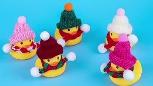 Manhattan Baby Grasping Ball Soft Rubber Toy Multi-Texture Touch Sensory Ball Chewable Infant Water Play Toy