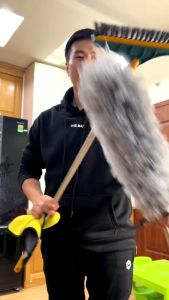 Combo Dọn Nhà 4 Món : Chổi Chà Cọ Nhà Vệ Sinh + Chổi Quét Trần Nhà + Bàn Chải Khe Hở Góc Cạnh + Khăn Lau Xe Ô Tô Cao Cấp - Hàng chính hãng miDoctor