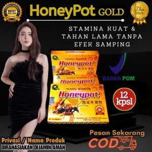 HONEYPOT GOLD ISI 12kpsl solusi keluhan pria
