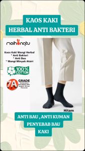 PROMO TERBATAS MEIHONGTU KAOS KAKI WANGI - ANTI BAKTERI - ANTI BAU - MODEL POLOS - UNTUK PRIA WANITA ALL SIZE DENGAN MOTIF SPORTY - ISI 1 PASANG