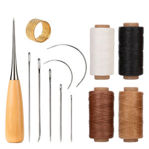 29PCS/Set Sewing Upholstery Repair Kit Leather Craft Tools Set for DIY Leather Craft Repair