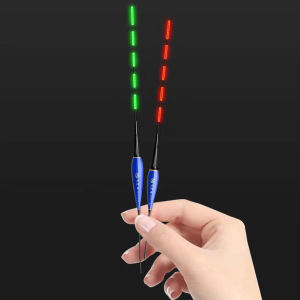 Short LED Electronic Float Set Full Green Sensitivity Full Red High Sensitivity Nano Outdoor Fishing Float Night Fishing Float