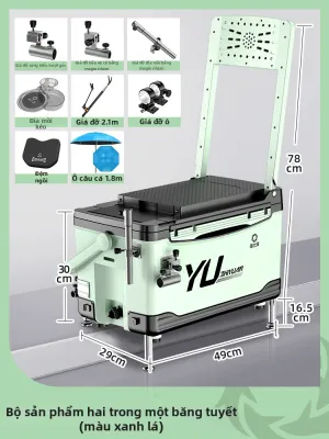 YUZHIYUAN | Hộp Đựng Câu Cá Đa Năng Dày Nhẹ