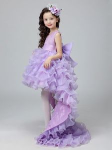 Princess Dress Childrens Performance Costume Elegant Piano Concert Host Show Off-Spring Summer New Arrival High-End Girls Dress