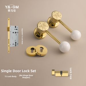 YAGEMAN | Nordic Creative French Luxury Wooden Door Handle
