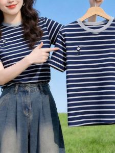 Áo Thun Sọc Chất Lượng Cao Kiểu Châu Âu Đa Năng