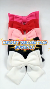 Helmet Accessories for Women Vintage Helmet Ribbon Child Helmet Bowknot Full Face for Kids