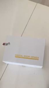 Outsmart® WiFi Door Camera Viewer – Smart Digital Peephole with LCD Screen