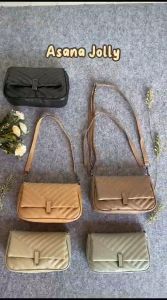 ASANA JOLLY BAG TAS SELEMPANG WANITA MEWAH BRANDED IMPORT PROMO KOREAN STYLE TERBARU 2025