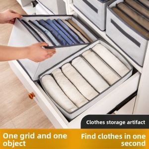 MONLEYTA | Large Capacity Oxford Cloth Foldable Clothes Storage Box Household Wardrobe Clothing Organizer Box Fabric Storage Solution