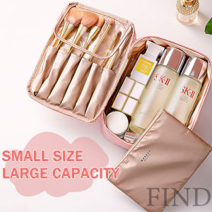 FIND High Capacity Cosmetic Bag Travel Organizer Waterproof Portable Toiletry Storage Make up bag