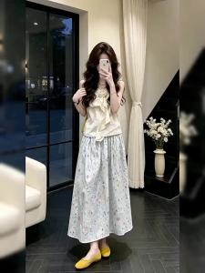 Ge·an·fei | Bộ Đầm Dài Elegance Pháp