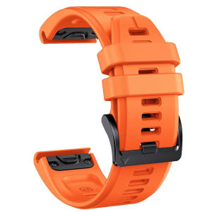 22mm 26mm Silicone Bracelet For Garmin Fenix E 8 7 7x 6 6x Pro 5 5x puls Strap Tactix8 Descent Mk3i G2 QuickFit Sports Watchband