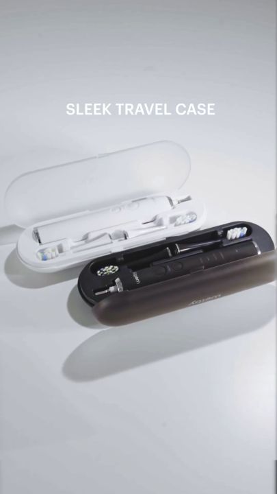 Welby Electric Toothbrush PRO Black & White Sikat Gigi Elektrik​