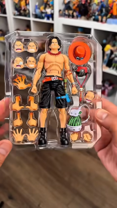 Bandai Spirits S.H.Figuarts One Piece - SHF Portgas D. Ace -Fire Fist- Tamashii Nations Action Figure