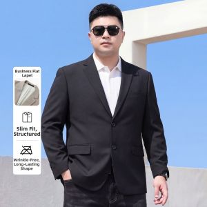 ZATUWOF | Plus Size Business Casual Mens Suit Jacket