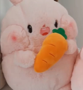 Cute Chubby Dog ​​plush Toy Rabbit Dog Chicken Doll Pillow Cute Puppy Cuddle Chicken Leg Doll Plushie Doll for Children