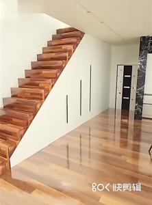 20251Pair Heavy Under Stair Storage Pull Out Slide Rail 3 Folds Bottom Mount Silver Black