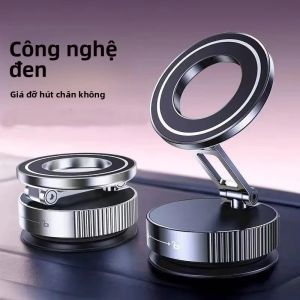 Đa Năng 360 Độ °   Giá Đỡ Điện Thoại Ô Tô Có Thể Điều Chỉnh Gấp Gọn Từ Tính K007 Gắn Hút Chân Không Cho Ô Tô Bàn Làm Việc Phòng Tắm - Đen/Trắng