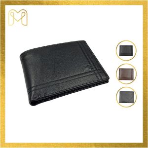 Ví nam ví da bò nam dáng ngang cao cấp chính hãng Men Leather M8V3R8 quà tặng sinh nhật đẹp bóp nam hàng hiệu đầy đủ hộp đựng