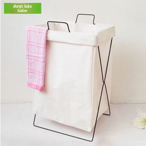 Hộp Đựng Đồ Gấp Bằng Sắt Chống Thấm Nước Cho Quần Áo Bẩn Hộp Đựng Đồ Chơi Hộp Đựng Đồ Gia Dụng Kiểu Bắc Âu