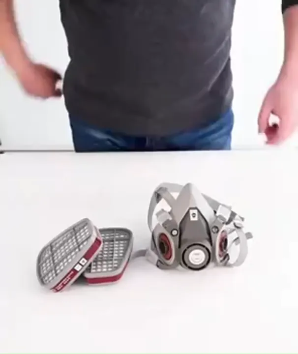 Trọn Bộ Mặt Nạ Bộ mặt nạ phòng độc 6200 và phun thuốc sâu, Mặt nạ khí ...