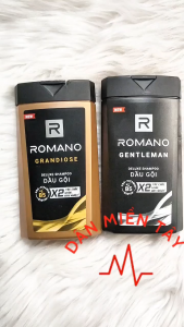 Bộ Sản Phẩm Romano Gentleman – Dầu Gội 180g + Sữa Tắm 180g + Lăn Khử Mùi 25ml