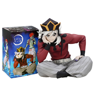 Bandai | 2 Kinds Anime Demon Slayer Douma Premium Chokonose Noodle Stopper Anime Figure Action Figures Collection PVC Model Toys