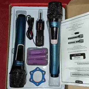 H52 MIC BAHAN METAL ADVANCE ORI 100% CAS FULL UHF DUAL CASAN BATERAI 18650 SOUND BEST Microphone Wireles Resiver Mini MIK MIC MIX DUAL SEPASANG 1 SET KARAOKE VOKAL VOCAL WIRELESS AUDIO MIKROPON MIKROFON LED DIGITAL UNIVERSAL MICROPHONE PRO PROFESIONAL DJ