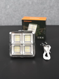 SUPERFIRE Emergency Light Rechargeable Solar Lights With Solar Panel Solar Bulb Light Waterproof Camping Light Super Bright Hanging Light Night Light FS38