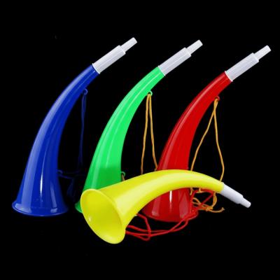 Loud Portable Vuvuzela with Lanyard 27.5cm Trumpet Toy Random Color Stadium Horn Sports Events Fan C