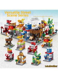 City Street Scene Mini Part Educational Building Blocks