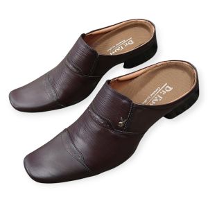 SEPATU SANDAL BUSTONG FORMAL PRIA ( GARANSI KULIT SAPI 100% ) MODEL B6029 TAN ( PREMIUM HIGH QUALITY )