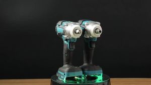 บล็อกแบต บล็อกไฟฟ้าไร้สาย ประแจไฟฟ้าไร้สาย สามารถเพิ่มดอกสว่านได้ Brushless Electric Wrench แบต2ก้อน คุณภาพสูง