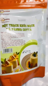 500g bột thạch khúc bạch và PANNA COTTA