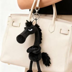 2026 New Plush Doll New Years Mascot of the Year of the Horse Plush Pony Toy Backpack hanging accessories Christmas Gifts