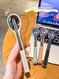 Portable Single-serve Stainless Steel Cutlery Set